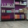 3 columnas de 2m de alto con 10 estantes de 85 x 35