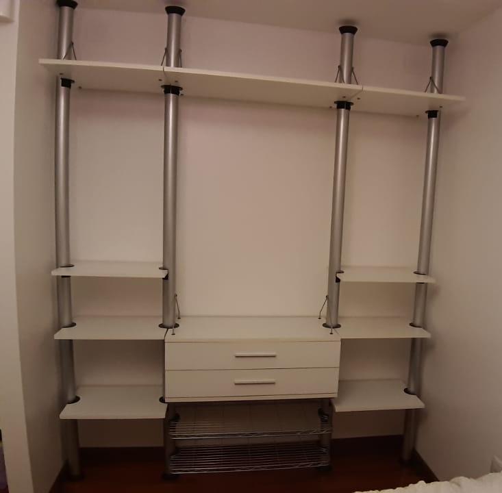 Vestidor de 2m x 2,5m de alto
