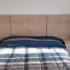 Respaldo de cama de 85X90cm de alto X 3 m?dulos y 2 cajoneras